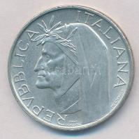 Olaszország 1965R 500L Ag "Dante születésének 700. évfordulója" T:1- Italy 1965R 500 Lire Ag "700th Anniversary - Birth of Dante" C:AU