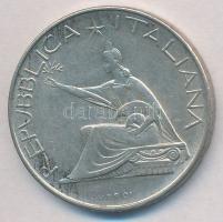 Olaszország 1961. 500L Ag "Olasz egység századfordulója" T:2 Italy 1961. 500 Lire Ag "Italian Unification Centennial" C:XF