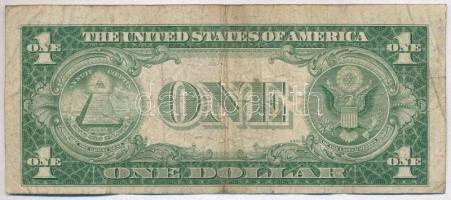 Amerikai Egyesült Államok 1949-1953. 1$ "Georgia Neese Clark - John Wesley Snyder" kék pec...