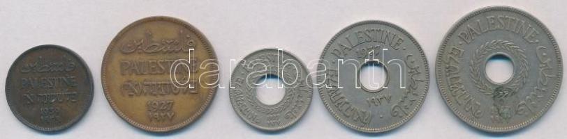 Palesztina 1927. 2M Br + 5M Cu-Ni + 20M Cu-Ni + 1937. 10M Cu-Ni + 1939. 1M Br T:2
Palestine 1927. 2...