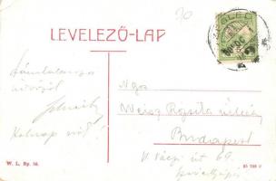 Cegléd, Cs. és kir. huszár laktanya. W. L. Bp. 56. (EK)