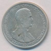 1930. 5P Ag "Horthy jobbra" T:3 Adamo P8