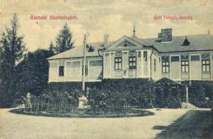 Mezőtelegd, Tileagd; Gróf Telegdy kastély. W. L. 1573. / castle (r)