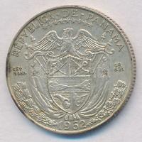 Panama 1962. 1/4B Ag "Vasco Nunez de Balboa" T:1-
Panama 1962. 1/4 Balboa Ag "Vasco ...