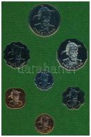 Szváziföld 1974. 1c-1L (7xklf) forgalmi sor dísztokban T:BU
Swaziland 1974. 1 Cent - 1 Lilangeni (7...