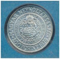 1979. 200Ft Ag "Bethlen Gábor" eredeti MNB plasztiktokban T:BU 
Adamo EM58