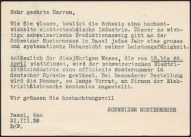 Switzerland 1936 Svájc 1936