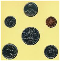 Szváziföld 1986. 1c-1L (6xklf) forgalmi sor karton dísztokban T:1
Swaziland 1986. 1 Cent - 1 Lilang...