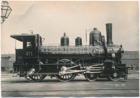 Ganz-mozdony, fotó, 12×17,5 cm