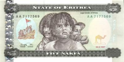 Eritrea 1997. 5N, 20N T:I