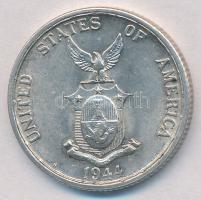 Fülöp-szigetek / Amerikai Egyesült Államok Közigazgatás 1944S 50c Ag T:1,1-
Philippines / United St...