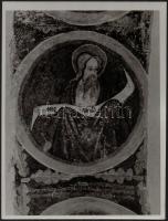 cca 1960-1970 Magyarországi templomok, templomromok (Hegymagos, Kővágóörs, Nógrádsáp, stb.), 7 db, 2...