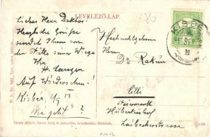 Kisbér, Lovarda. W. L. Bp. 5451. Drach Albert kiadása (EK)