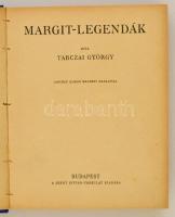 [Divald Kornél] Tarczai György: Margit-legendák. Jaschik Álmos rajzaival. Bp.,én.,Szent István-Társu...