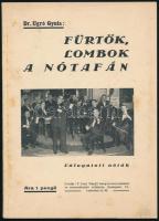 cca 1940 Ugró Gyula: Fürtök, lombok a fán. Válogatott nóták  Dedikált! 48p.