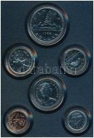 Kanada 1986. 1c-1$ (6xklf) forgalmi sor dísztokban T:BU
Canada 1986. 1 Cent - 1 Dollar (6xdiff) coi...