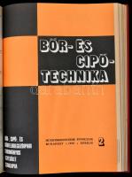 1979 Bőr és cipőtechnika.  XXIX. évf. 1-6. sz. 1979. február-december. (Teljes évfolyam.) Bp., Bőr-,...
