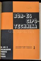 1979 Bőr és cipőtechnika.  XXIX. évf. 1-6. sz. 1979. február-december. (Teljes évfolyam.) Bp., Bőr-,...