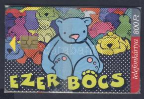 1999 Bocsánatkérés használatlan telefonkártya