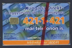 1999 Hungária Biztosító használatlan telefonkártya