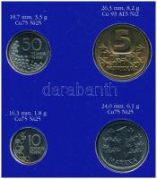 Finnország 1990. 10p-5M (4xklf) forgalmi sor karton díszcsomagolásban T:1
Finland 1990. 10 Pennia -...