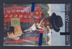 1999 Magyar népszokások: pásztortalálka használatlan telefonkártya