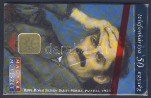 1998 Rippll Rónai József 50egységes használatlan telefonkártya