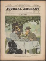 1901 Journal Amusant, journal humoristique Nr. 119 - francia nyelvű vicclap, illusztrációkkal, 16p / French humor magazine