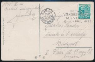 Switzerland 1935, Svájc 1935