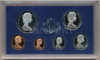 Ausztrália 1978. 1c-50c (6xklf) forgalmi szett műanyag tokban T:PP
Australia 1978. 1c - 50 Cents (6...