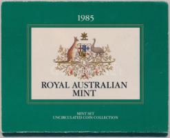Ausztrália 1985. 1c-1$ (7xklf) forgalmi szett műanyag tokban T:1 Australia 1978. 1c - 1 Dollar (7xklf) coin set in plastic case C:UNC