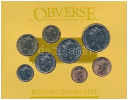 Ausztrália 1988. 1c-2$ (8xklf) forgalmi szett karton tokban T:1
Australia 1988. 1c - 1 Dollar (8xkl...