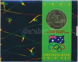 Ausztrália 1991. 5c-2$ (6xklf) forgalmi szett karton tokban T:1 Australia 1991. 5 Cents - 2 Dollar (6xklf) coin set in cardboard case C:UNC