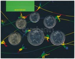 Ausztrália 1991. 5c-2$ (6xklf) forgalmi szett karton tokban T:1
Australia 1991. 5 Cents - 2 Dollar ...