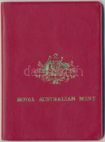 Ausztrália 1980. 1c-50c (6xklf) forgalmi szett műbőr tokban T:1 patina
Australia 1980. 5 Cents - 50...