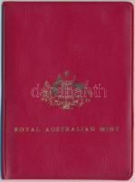 Ausztrália 1982. 1c-50c (6xklf) forgalmi szett műbőr tokban T:1 patina
Australia 1982. 5 Cents - 50...