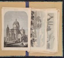 1870 Illusztrációk az Illustrirte Zeitung című újságból, 44 db