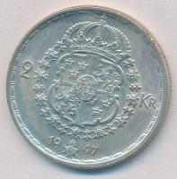 Svédország 1947TS 2K Ag "V. Gusztáv" T:1-
Sweden 1947TS 2 Kronor Ag "Gustaf V" ...