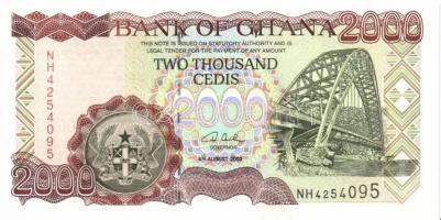 Ghana 1999-2003(1996). 1000C, 2000C, 5000C komplett sor! T:I