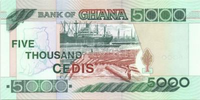 Ghana 1999-2003(1996). 1000C, 2000C, 5000C komplett sor! T:I