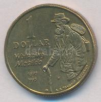 Ausztrália 1995M 1$ Al-Br Waltzing Matilda 1895-1995 kis karton dísztasakban T:1-,2 Australia 1995M 1 Dollar Al-Br Waltzing Matilda 1895-1995 in a small cardboard case C:AU,XF