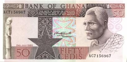 Ghana 1980.7.2. 50C T:I