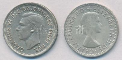 Ausztrália 1952-1959. 1Sh Ag (2xklf) T:2,2-
Australia 1952-1959. 1 Shilling Ag (2xdiff) C:XF,VF