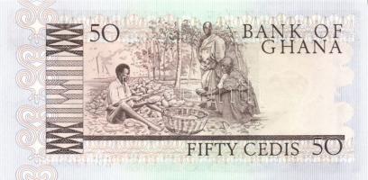 Ghana 1980.7.2. 50C T:I