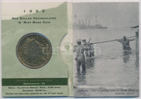 Ausztrália 1999A 1$ Al-Br "Az utolsó ANZAC" kis karton dísztasakban T:1,1-
Australia 1999...