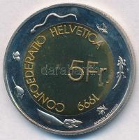 Svájc 1999B 5Fr "Borfesztivál" T:1,1-
Switzerland 1999B 5 Francs "Wine Festival&quot...