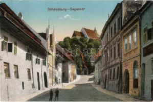 Segesvár, Schässburg, Sighisoara; utcakép, üzlet / street view, shop (EK)
