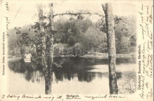 Szováta, Sovata; Medve tó. Kelemen Ádám kiadása / Lacul Ursu / lake (EK)