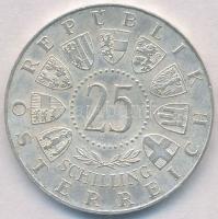 Ausztria 1961. 25Sch Ag "40 éves Burgenland" T:1- halvány patina
Austria 1961. 25 Schilli...