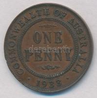Ausztrália 1933. 1p Br "V. György" T:2 ph.
Australia 1933. 1 Penny Br "George V"...